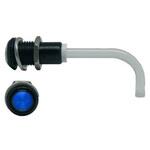 RHD-0700-3000-F9PZB67PR 青 丸型 レンズ LED照明 アクリル透明棒 1袋 100個入 BIVAR