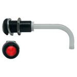 RHD-0700-3000-F9PZR67PR 赤 丸型 レンズ LED照明 アクリル透明棒 1袋 100個入 BIVAR