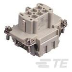 T2040063201-000 ヘビーデューティパワーコネクタ HDC HE シリーズ 6極 16A 500 V TE CONNECTIVITY
