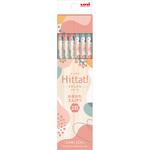 ヒッタトダース鉛筆 六角   硬度2B リラックスピンク uni(三菱鉛筆)