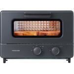 トースター 2枚焼き オーブントースター コンパクト 無段階温度調節 1000W タイマー15分 一人暮らし向け テスコム