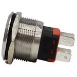 LED防水プッシュスイッチ 20A 電源マークタイプ SUS製 マリンテック