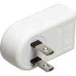 回転アダプター 白 ELPA