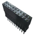ESQ-105-12-S-D 基板接続用ソケット 10 極 2.54mm 2 列 スルーホール 1セット 43個入 SAMTEC