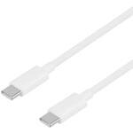 耐屈曲1万回 急速充電3A充電/データ転送対応USB Type-C to USB Type-C ブレイデッドケーブル 1.2m ホワイト OWLTECH(オウルテック)