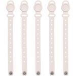 sofumo マグネット式 シリコンケーブルバンド 5本セット アーモンドミルク MOT-CBBAND07-AM MOTTERU