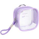 sofumo×Kept カラビナ付き ミニポーチ クリア ペールアイリス(MOT-ACCPCH02-PU) MOTTERU