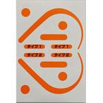 タニザワフック用蛍光ステッカー(10枚1袋) 谷沢製作所