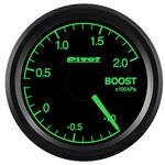 GSB-5G GT GAUGE-52 ブースト計 センサータイプ緑照明 Pivot