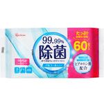 WTS-60A3P 除菌できるウェット アルコールタイプ  60枚入×3個パック アイリスオーヤマ