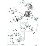 ゼノア エンジンコンビトリマー PHT 部品 Carburetor and fuel supply group ゼノア