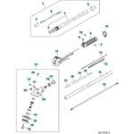 ゼノア エンジン刈払機 TKZ235 部品 シャフト ゼノア