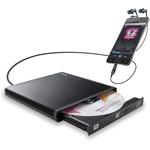 CD録音ドライブ Android用 ポータブル Type-C USB2.0 ロジテック