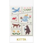 マスキングテープ KITTA(キッタ)スペシャル 切手風シール キングジム