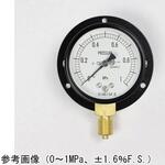 AA10-221 普通形圧力計(Φ60)立形B枠 耐振用 AA10-221シリーズ 長野計器