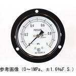 普通形圧力計(Φ60)埋込形D枠(取付穴) AA15-221シリーズ 長野計器