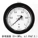 普通形圧力計(Φ75)埋込形D枠(取付金具) AC15-121シリーズ 長野計器