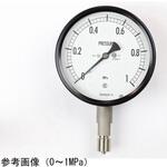 密閉型圧力計(100Φ)立形A枠 耐熱・耐振用 BE10-133シリーズ 長野計器