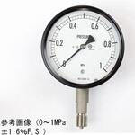 密閉型圧力計(100Φ)立形A枠 蒸気用 BE10-133シリーズ 長野計器