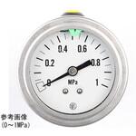 GV97-661 グリセリン入小型圧力計(50Φ) GV97-661シリーズ 長野計器