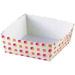 ベーカリートレー 正方形 WT-8(100枚入) 伊藤景パック産業