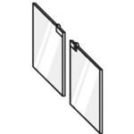 CFT16TFF用ガラス扉 カナレ電気