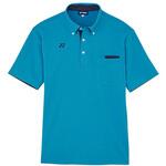 ニットシャツ(ティールブルー) CY204-74シリーズ トンボ[ウエア・白衣・検診衣]