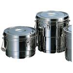 18-8 目盛付二重食缶(クリップ付) AG(赤川器物製作所)