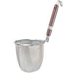 18-8 ローズうどん揚 底丸 ミネックスメタル