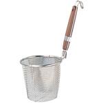 18-8 ローズ柄底平うどん揚 ミネックスメタル