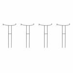 アイアン製植物サポーター幅35 住まいスタイル