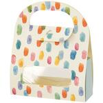 ウォーターカラーギフトBOXバッグ/ドット-M HEADS(ヘッズ)