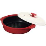 電子レンジ専用調理器具スピードクック 丸深型 パール金属