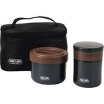 ホームレーベル 麺の弁当箱&つゆポット パール金属