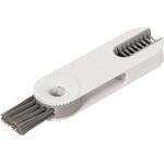 隅々まで洗える3WAYボトル用ブラシ パール金属