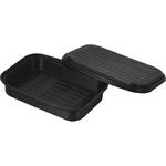 バーニスタ 鉄製蓋付グリルプレート パール金属