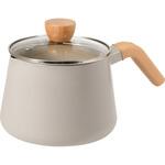 HC-900 スプル ふっ素加工IH対応ガラス蓋付マルチポット パール金属