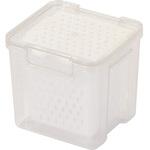 フレッシュスタック ザル付コンテナ パール金属