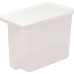 キャビスタ ワンプッシュ蓋付吊戸棚ストッカー パール金属