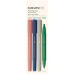 2ウェイマーキングペン(KOKUYO ME)4本セット コクヨ