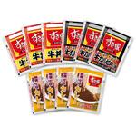 【冷凍】すき家 牛丼の具3食・牛カルビ丼の具3食・横濱カレー4食セット トロナジャパン