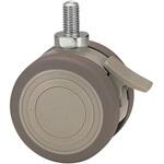 TEA75KN12SL-22 双輪キャスター Φ75 固定 ストッパー付 TEシリーズ 東海キャスター