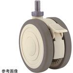 SUS-TEC100N12WSL-22 双輪キャスター Φ100 自在 ダブル ストッパー付 ネジ式 ステンレス仕様 SUS-TEシリーズ 東海キャスター