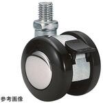 双輪キャスター Φ50 自在ストッパー付 ネジ式 A50Nシリーズ 東海キャスター