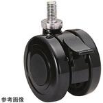 TY60N4SP20L-16 双輪キャスター Φ60 自在ストッパー付 ネジ式 TY60Nシリーズ 東海キャスター