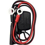 バイク用バッテリー充電器専用丸型端子付充電コード 大橋産業(BAL)