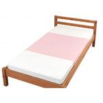 お徳用2枚組まごころ防水シーツしっかりデニム ピンク ウェルファン