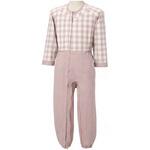 制菌前開き介護用つなぎ(フルオープン) ピンク LL 丸昌