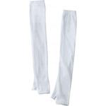 涼しいメッシュ編みの綿麻UVアームカバー サックス セルヴァン