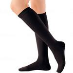 アンシルク・2ハイソックス(つま先あり) ブラック L アルケア